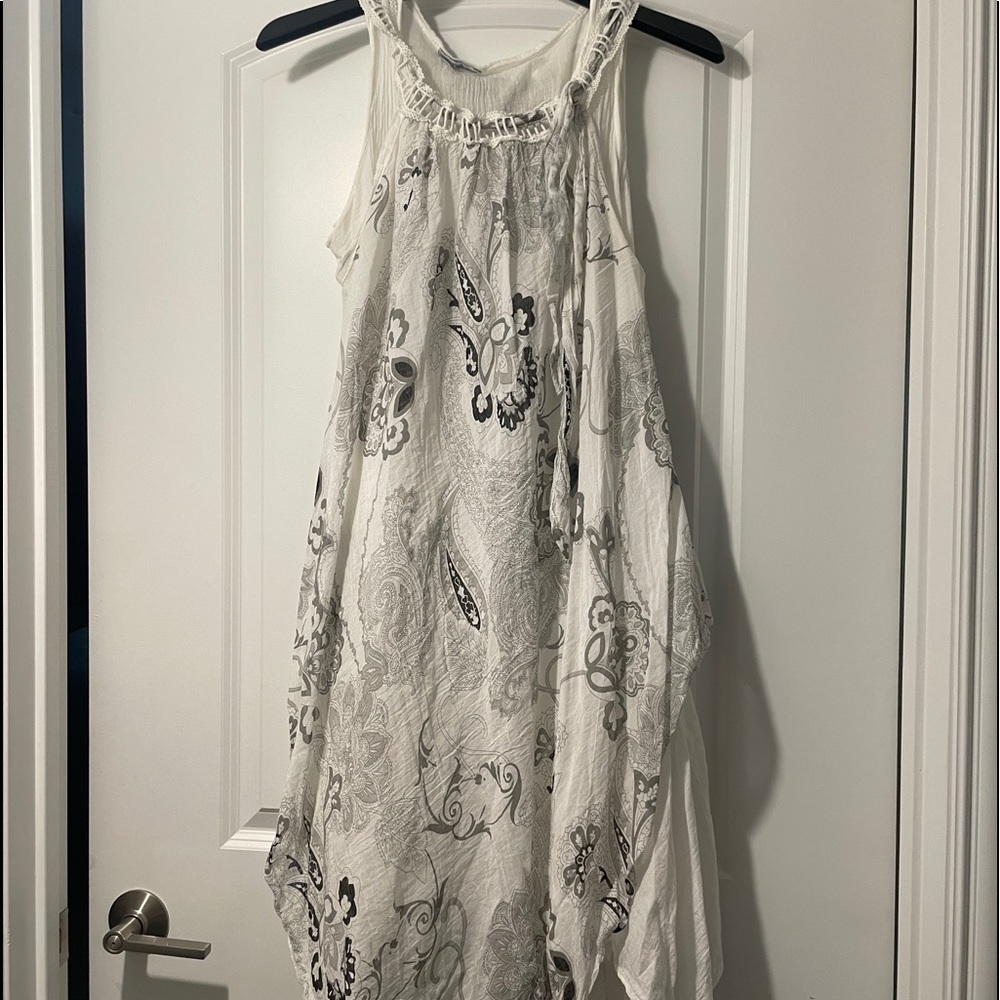 Summer Asymmetrical Gauze Dress bought in Milán, Italy